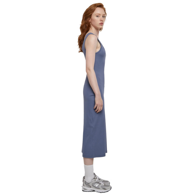 Urban Classics Dames ribjurk UTTN272_vintageblue large