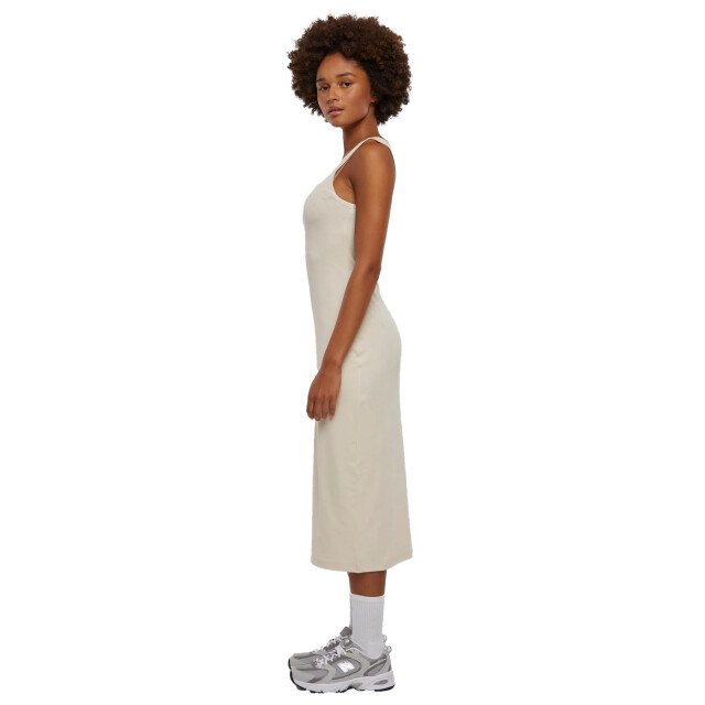 Urban Classics Dames ribjurk UTTN272_whitesand large