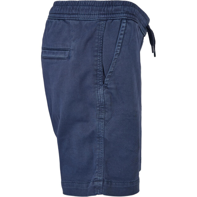 Urban Classics Jongens twill stretch joggingshort UTTN281_darkblue large