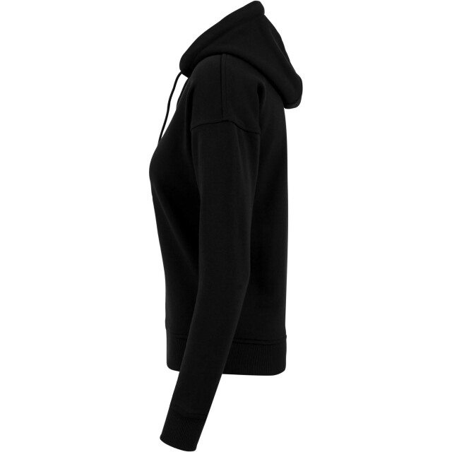 Urban Classics Dames effen hoodie UTTN258_black large