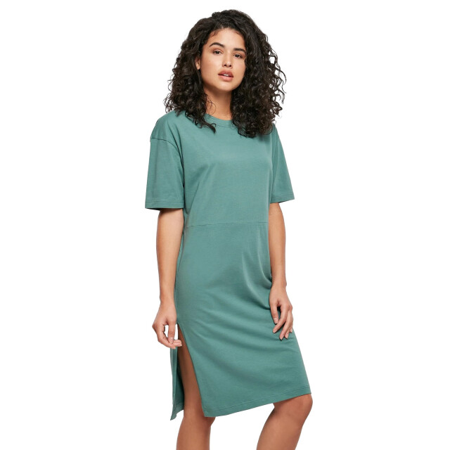Urban Classics Dames organic oversized t-shirt met zijsplitten UTTN261_paleleaf large