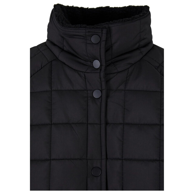 Urban Classics Dames gewatteerde jas UTTN1551_black large