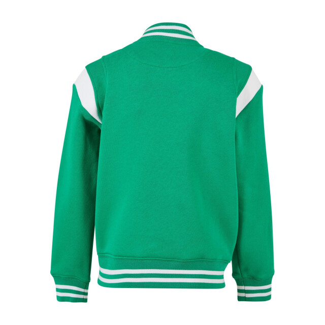 Urban Classics Jongens varsity-jas UTTN250_bodegagreenwhite large