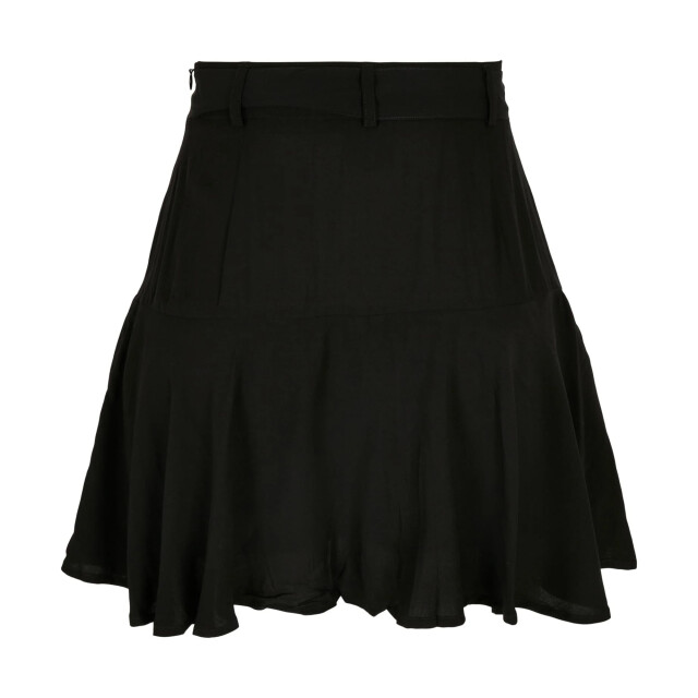 Urban Classics Dames viscose effen minirok UTTN259_black large