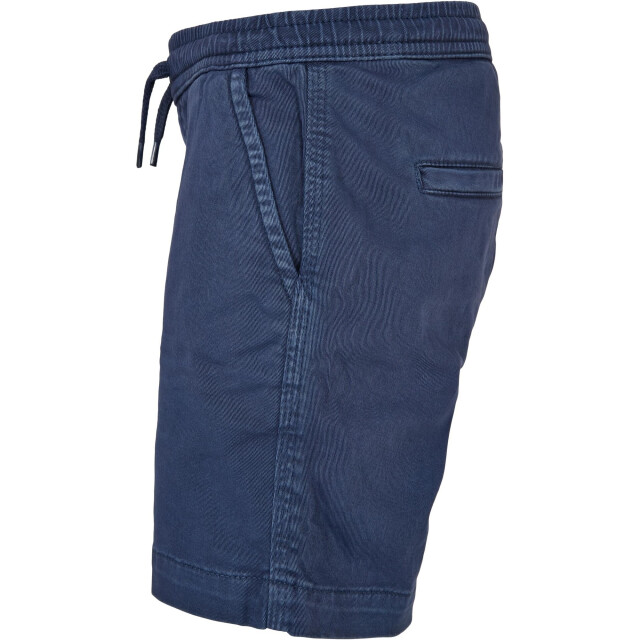 Urban Classics Jongens twill stretch joggingshort UTTN281_darkblue large