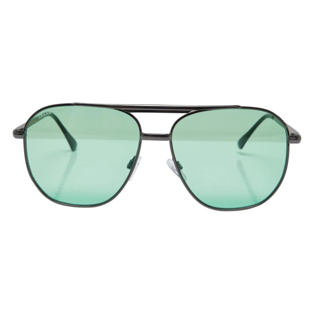 Urban Classics Manilla zonnebril voor volwassenen UTTN251_gunmetalleafgreen large