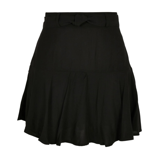 Urban Classics Dames viscose effen minirok UTTN259_black large