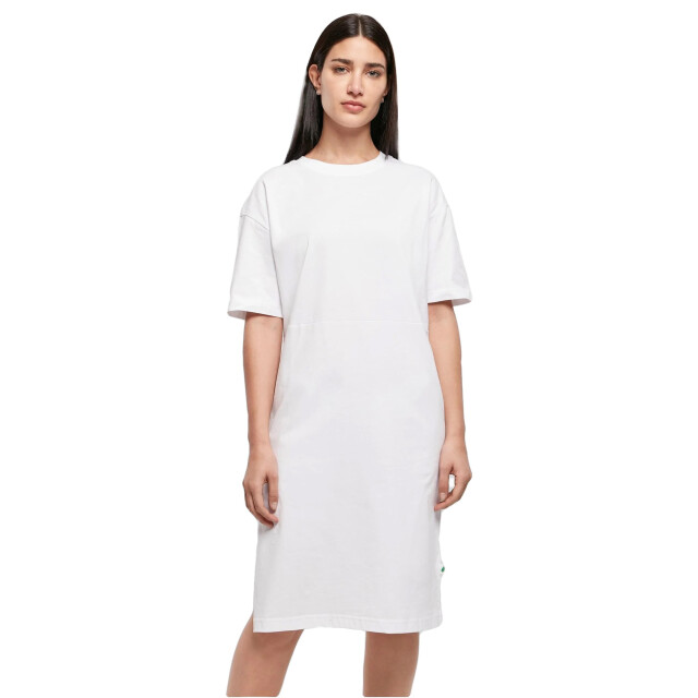 Urban Classics Dames organic oversized t-shirt met zijsplitten UTTN261_white large