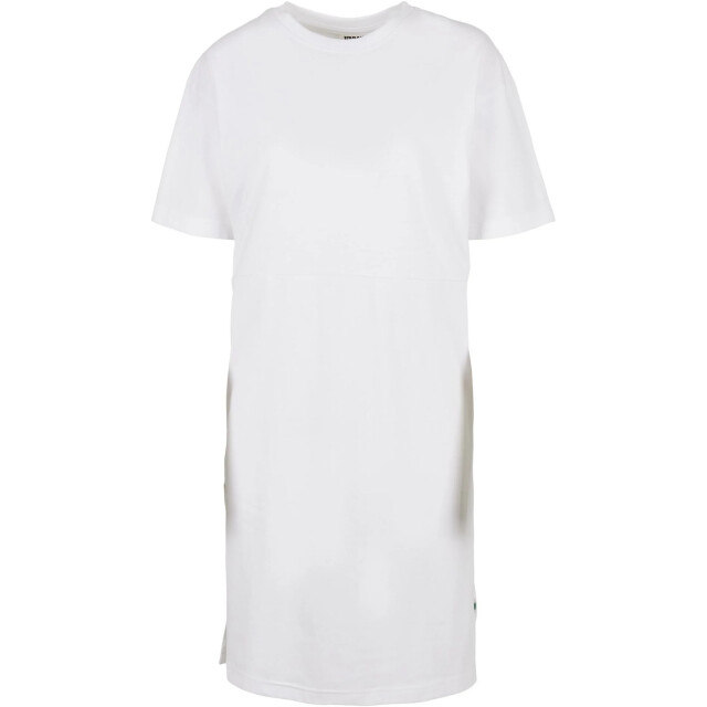 Urban Classics Dames organic oversized t-shirt met zijsplitten UTTN261_white large