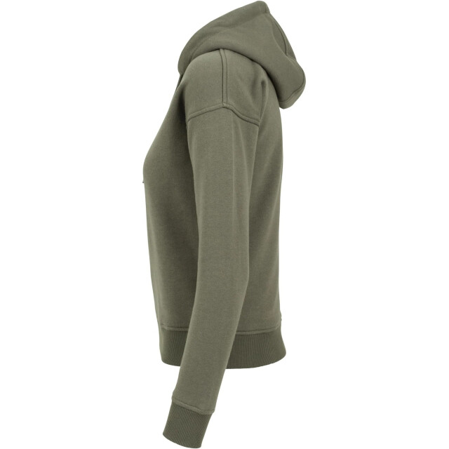 Urban Classics Dames effen hoodie UTTN258_olive large