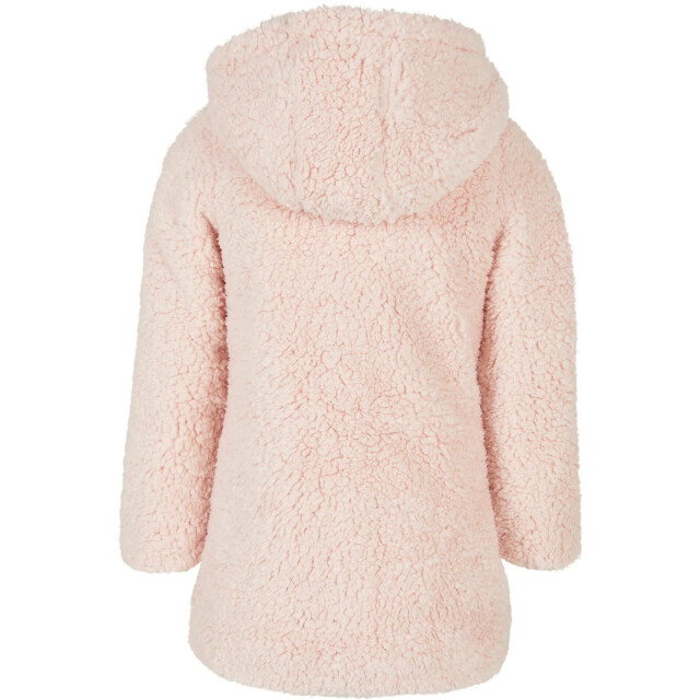 Urban Classics Sherpa jas voor meisjes UTTN362_pink large