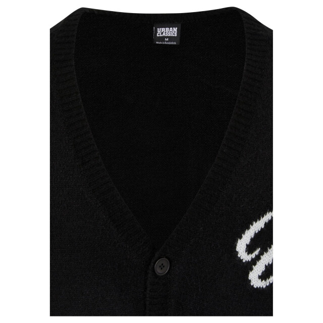 Urban Classics Heren initialen vest UTTN267_black large