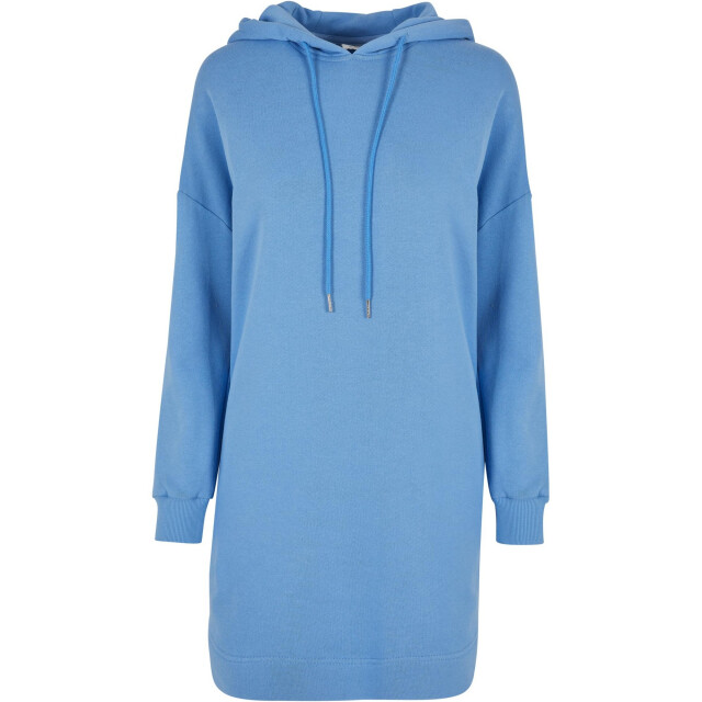 Urban Classics Dames badstof organic oversized hoodie jurk UTTN256_horizonblue large