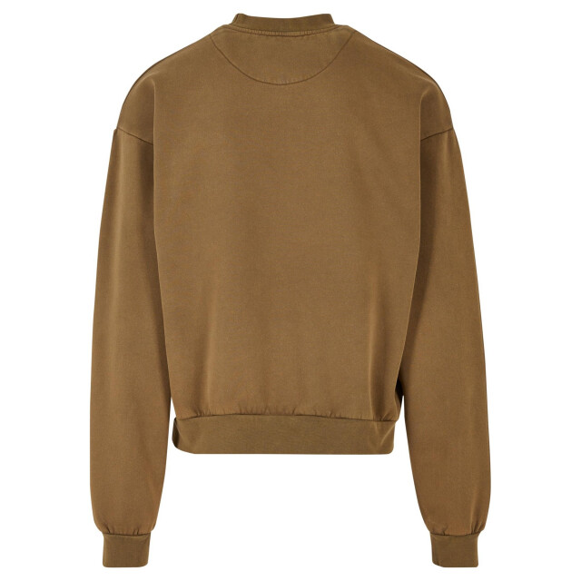 Urban Classics Heren sweatshirt met zure hals UTTN1546_summerolive large