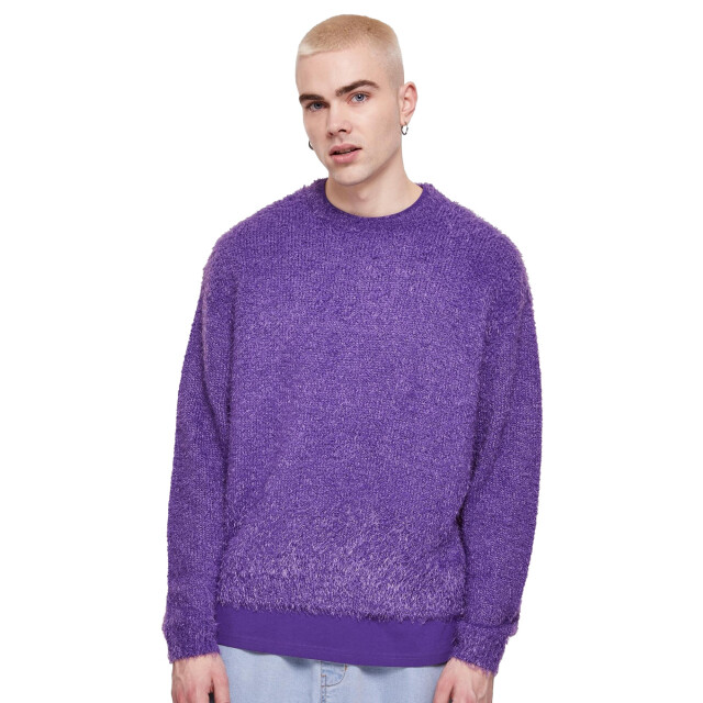 Urban Classics Heren veren trui UTTN254_realviolet large