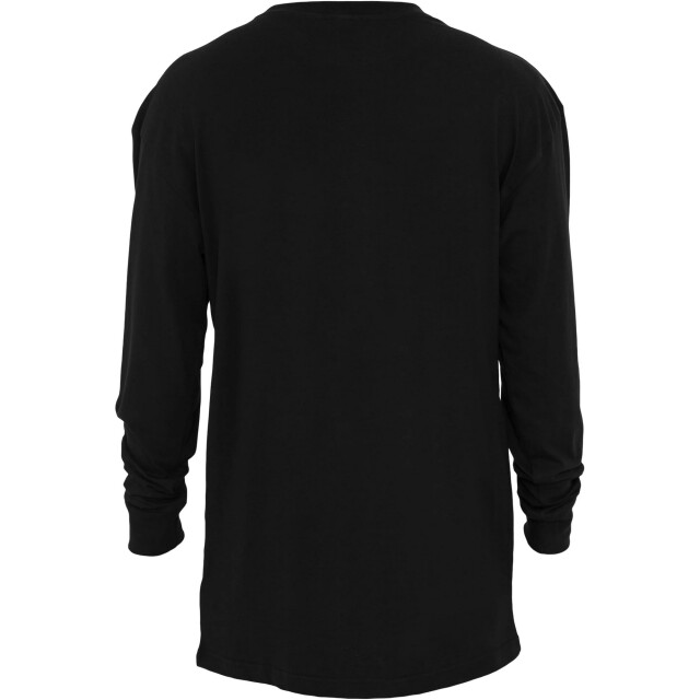 Urban Classics Heren lang t-shirt met lange mouwen UTTN313_black large
