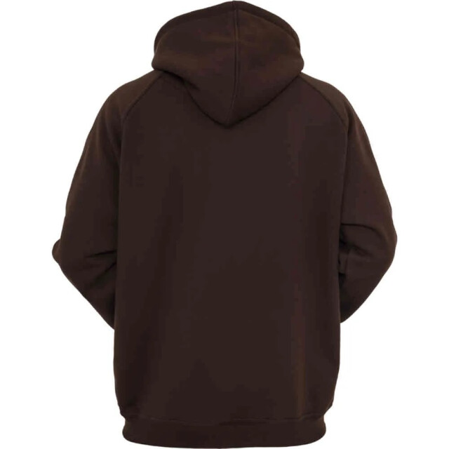 Urban Classics Heren blanco hoodie UTTN233_brown large