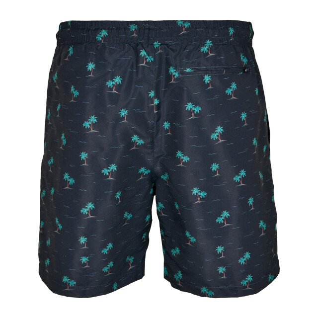 Urban Classics Heren zwemshort met patroon UTTN1519_islandgreen large