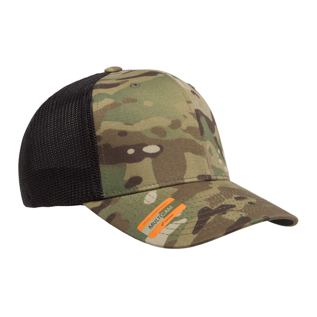 Flexfit Camo mesh trucker cap UTTN1535_blackmulticam large