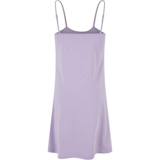 Urban Classics Dames stretch jersey jurk UTTN1538_dustylilac large