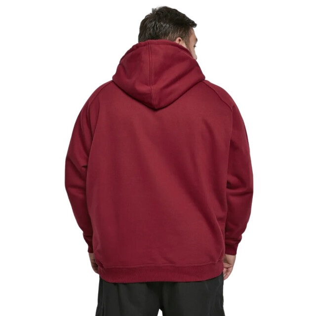 Urban Classics Heren blanco hoodie UTTN233_burgundy large