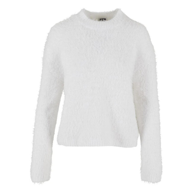 Urban Classics Dames trui met imitatieveren UTTN1501_white large