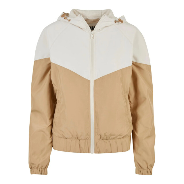 Urban Classics Dames arrow windjack UTTN228_whitesandunionbeige large