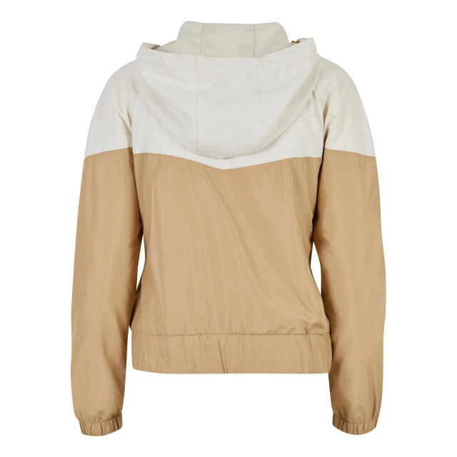 Urban Classics Dames arrow windjack UTTN228_whitesandunionbeige large