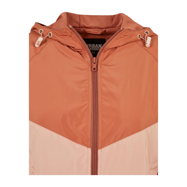 Urban Classics Dames arrow windjack UTTN228_terracottaamber large