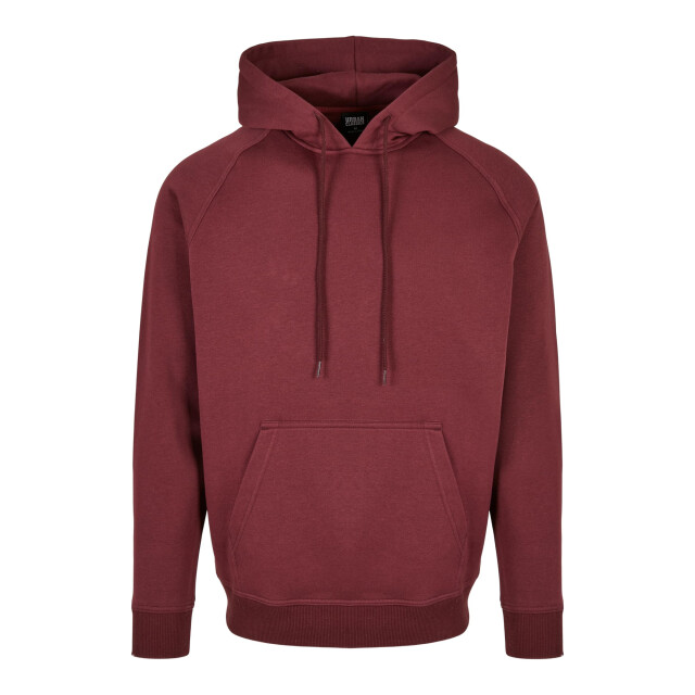 Urban Classics Heren blanco hoodie UTTN233_cherry large