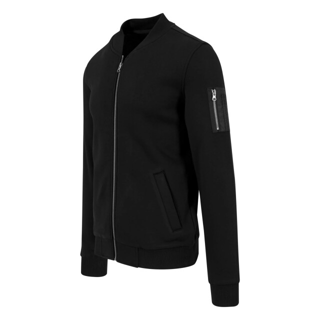 Urban Classics Effen heren bomberjack UTTN231_black large
