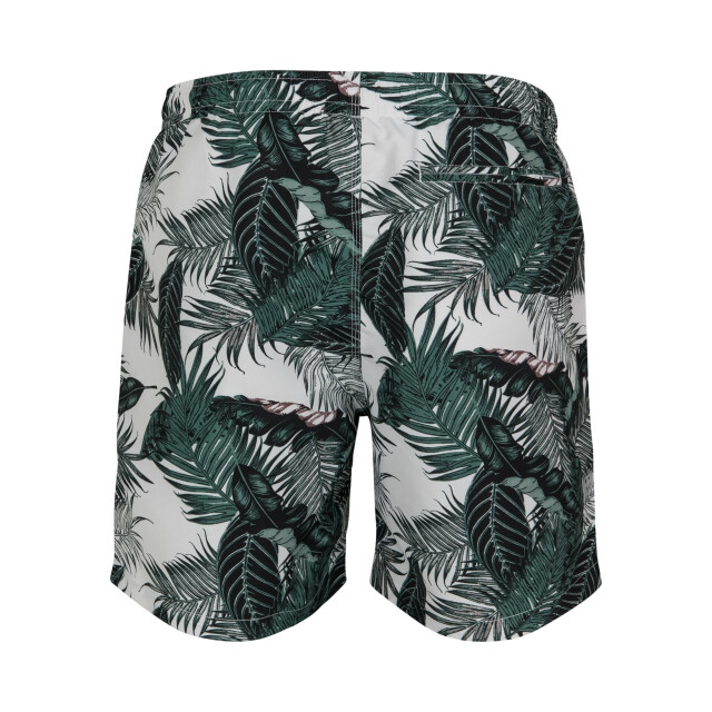 Urban Classics Heren zwemshort palm leaf UTTN1496_greenblackwhite large