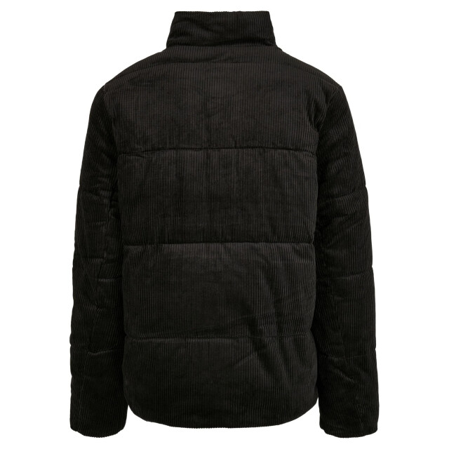 Urban Classics Heren corduroy boxy pufferjas UTTN219_black large