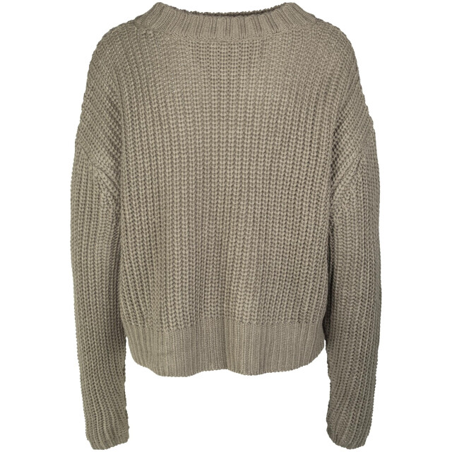 Urban Classics Dames oversized sweatshirt met brede mouwen UTTN220_olive large