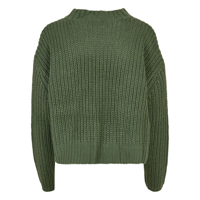Urban Classics Dames oversized sweatshirt met brede mouwen UTTN220_salvia large