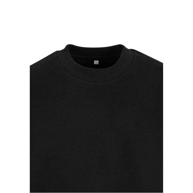 Urban Classics Jongens terrycloth sweatshirt met ronde hals UTTN1498_black large