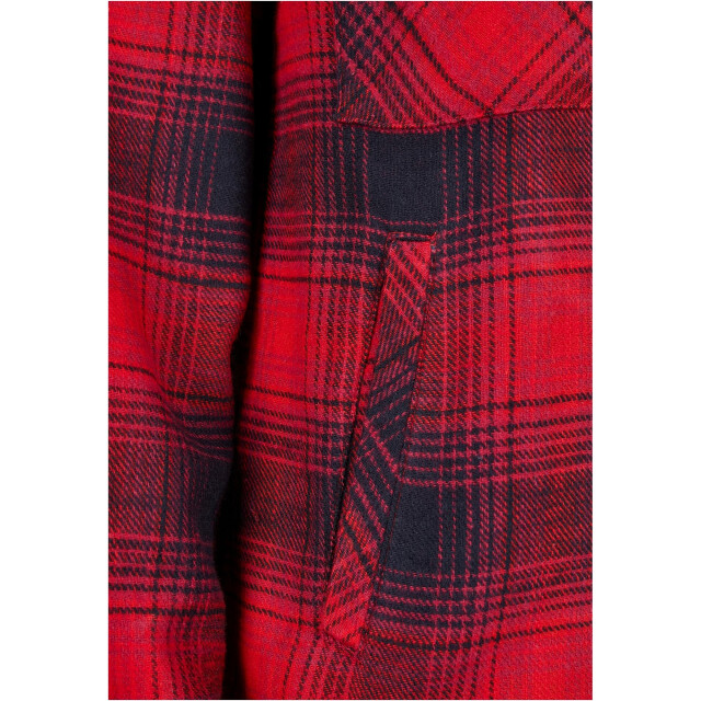Urban Classics Dames geruit overhemd UTTN212_darkbluered large