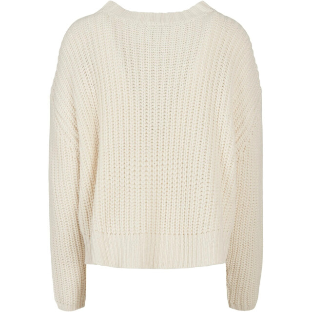Urban Classics Dames oversized sweatshirt met brede mouwen UTTN220_whitesand large