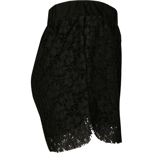 Urban Classics Dames kanten korte broek UTTN204_black large