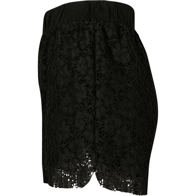 Urban Classics Dames kanten korte broek UTTN204_black large