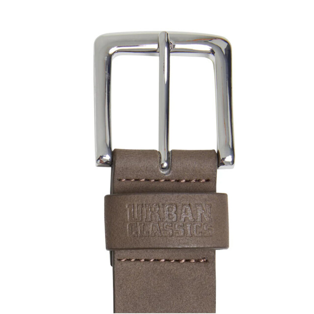 Urban Classics Riem van imitatie-suède UTTN310_brownsilver large