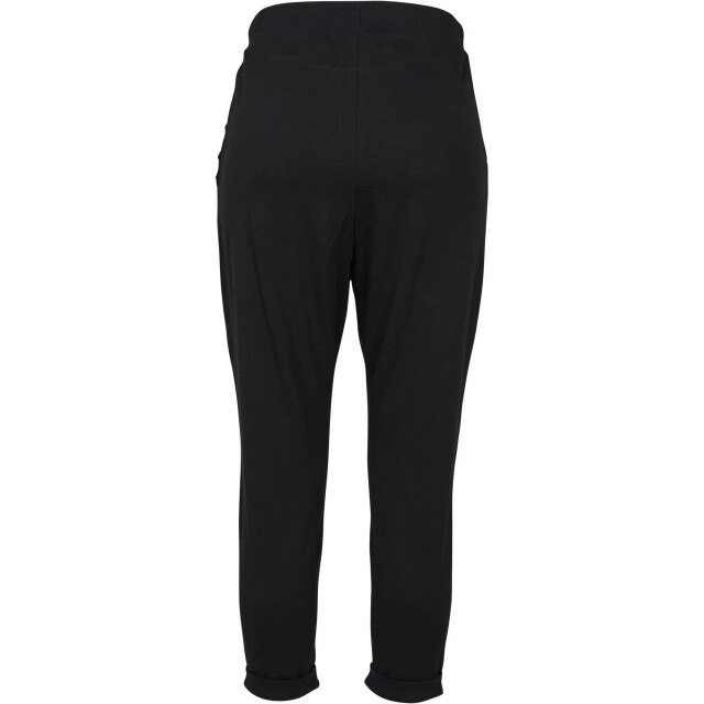 Urban Classics Dames badstof broek met open rand UTTN196_black large