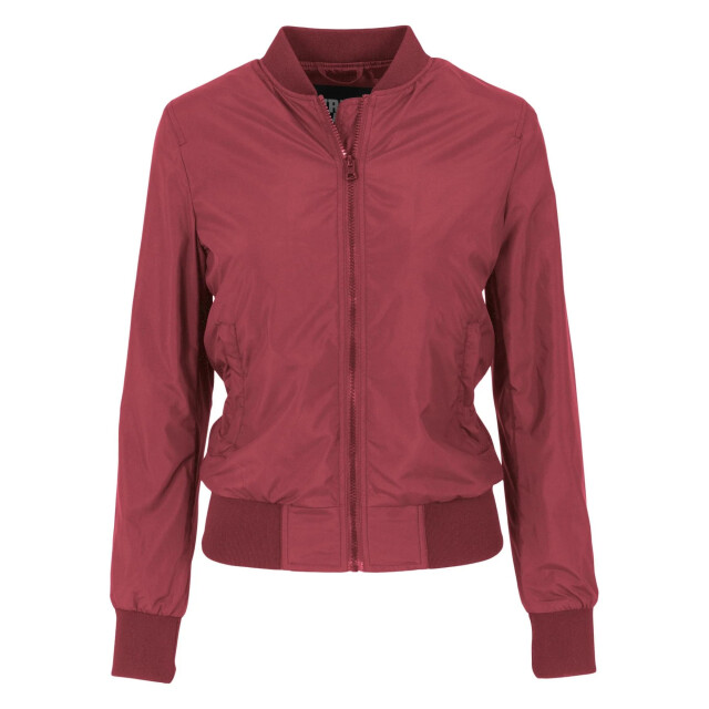 Urban Classics Dames lights bomberjack UTTN190_burgundy large
