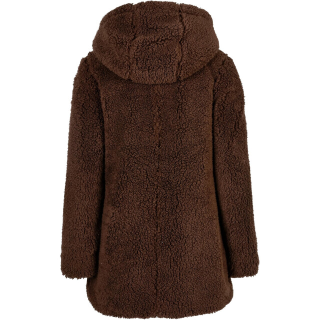 Urban Classics Dames sherpa jas UTTN191_brown large