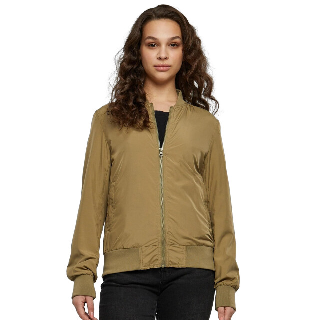 Urban Classics Dames lights bomberjack UTTN190_khakibrown large