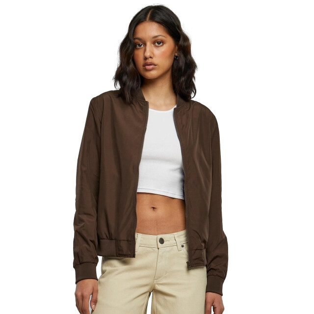 Urban Classics Dames lights bomberjack UTTN190_brown large