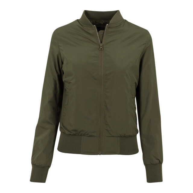 Urban Classics Dames lights bomberjack UTTN190_darkolive large