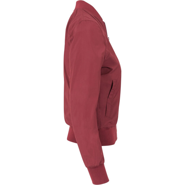Urban Classics Dames lights bomberjack UTTN190_burgundy large
