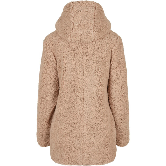 Urban Classics Dames sherpa jas UTTN191_softapricot large