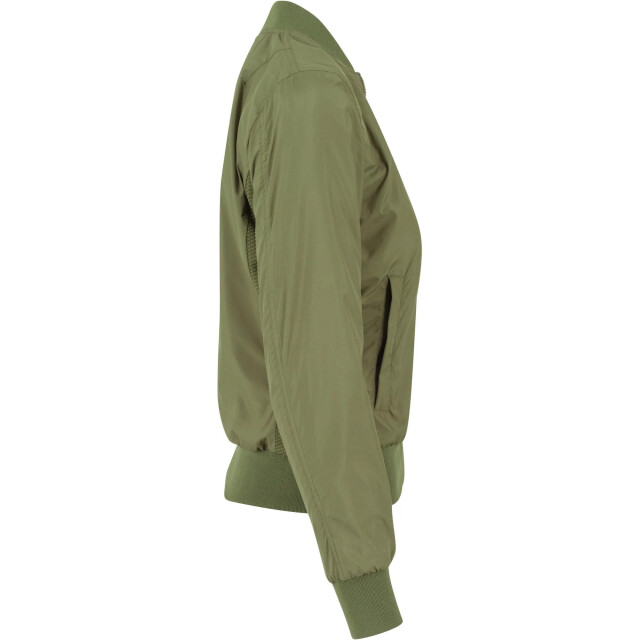 Urban Classics Dames lights bomberjack UTTN190_olive large